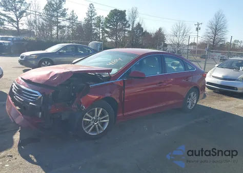 2017 Hyundai Sonata Se из США, поврежденный, VIN 5NPE24AF2HH584104